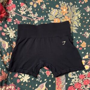 Navy Gymshark Everyday Seamless Shorts